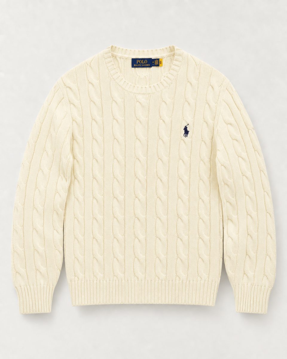 Suéter Tricot Ralph Lauren - Creme