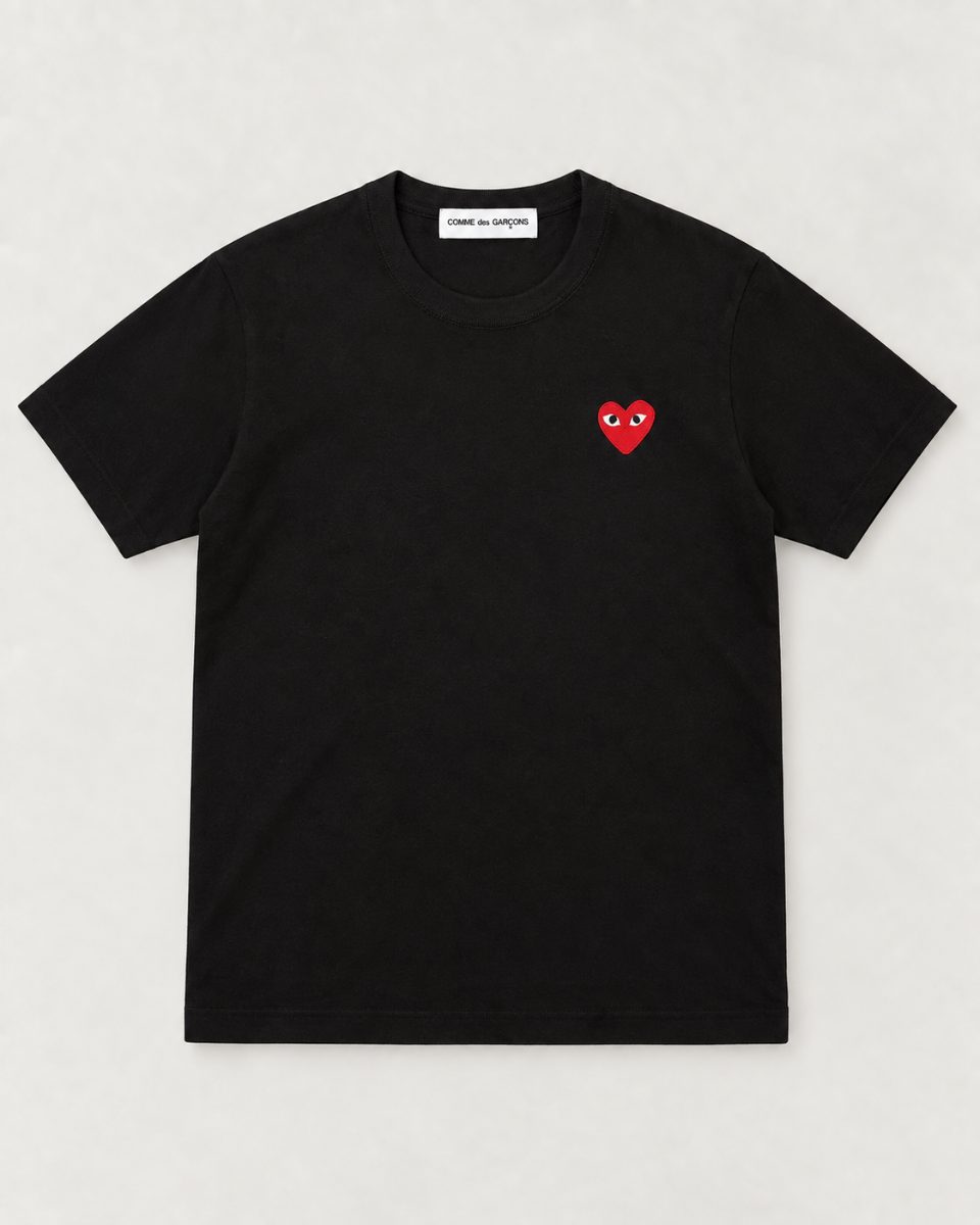 Camisa CDG - Preto e Vermelho