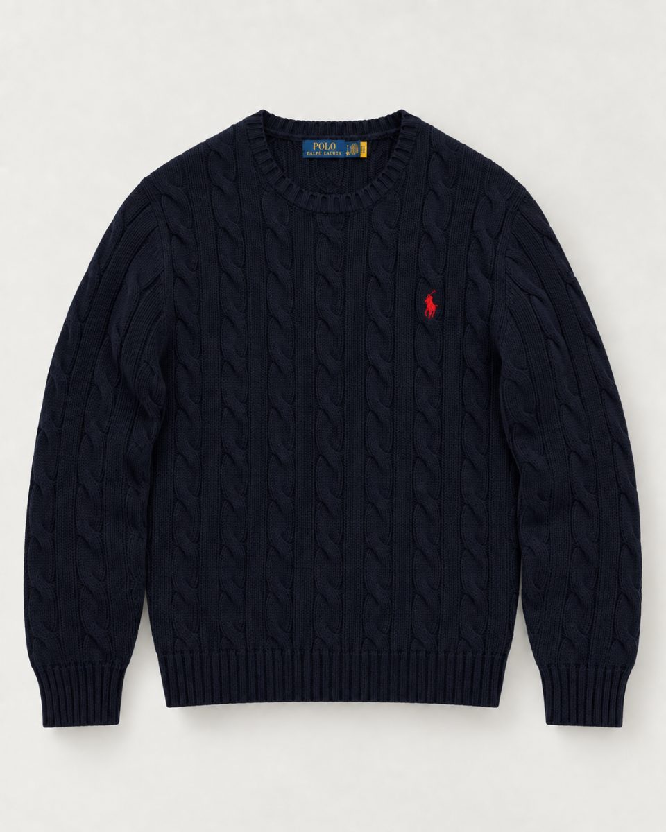 Suéter Tricot Ralph Lauren - Azul Marinho