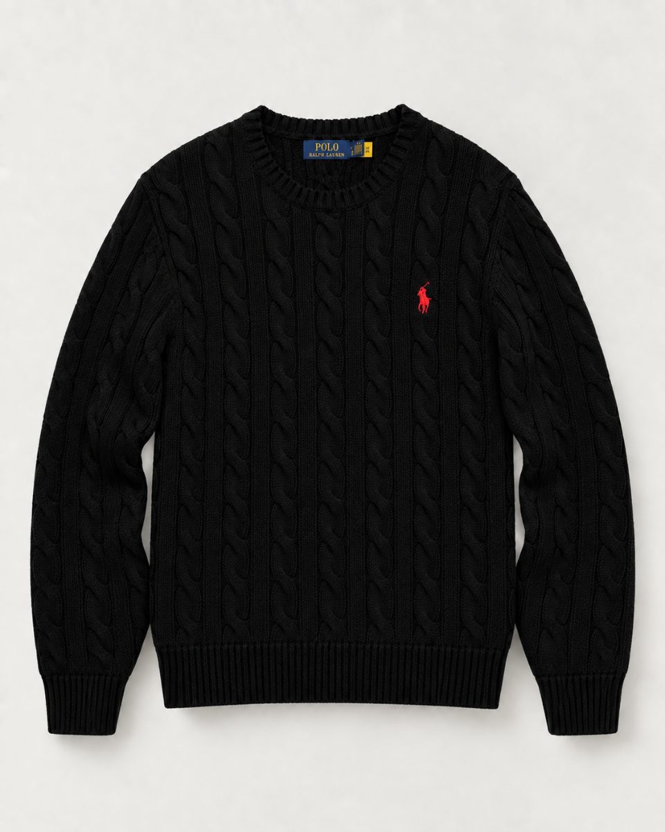 Suéter Tricot Ralph Lauren - Preto